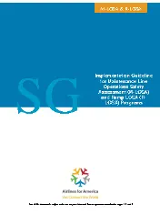 A4A SG M-LOSA & R-LOSA 2012