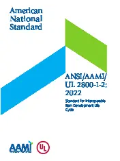 ANSI AAMI UL 2800-1-2-2022