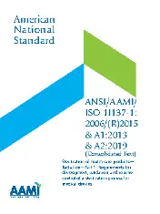 ANSI AAMI ISO 11137-1-2006 (2019)