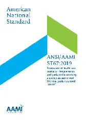 ANSI AAMI ST67-2019
