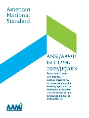 ANSI AAMI ISO 14937-2009 (2013)