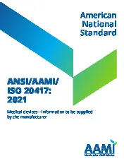 ANSI AAMI ISO 20417-2021