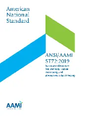ANSI AAMI ST72-2019