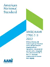 ANSI AAMI 2700-2-1-2022