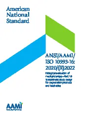 ANSI AAMI ISO 10993-16-2020 (2022)
