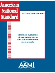 ANSI AAMI ISO 10993-2-2006 (2010)
