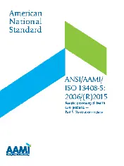 ANSI AAMI ISO 13408-5-2006 (2015)