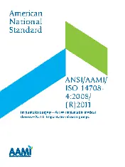 ANSI AAMI ISO 14708-4-2008 (2011)