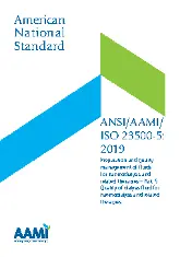 ANSI AAMI ISO 23500-5-2019