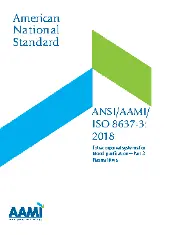 ANSI AAMI ISO 8637-3-2018
