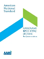 ANSI AAMI BP22-1994 (2016)