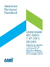 ANSI AAMI IEC 60601-2-47-2012 (2016)