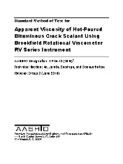 AASHTO TP 85-10 (2016)