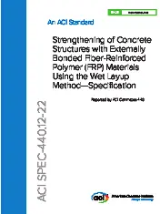 ACI SPEC-440.12-22