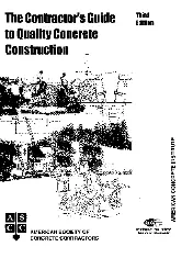 The contractor's guide to quality concrete construction 2005