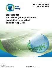 AGA Z21.60 2012
