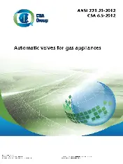 AGA Z21.21 2012