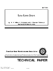AGMA 05FTM11 2005