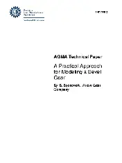 AGMA 14FTM13 2014