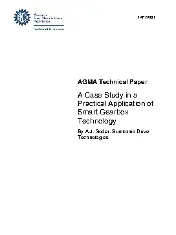AGMA 14FTM07 2014
