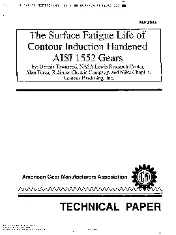 AGMA 95FTM5 1995