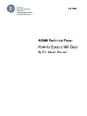 AGMA 13FTM21 2013
