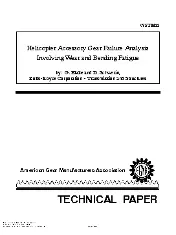AGMA 07FTM11 2007