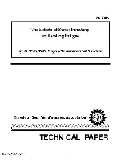 AGMA 06FTM01 2006