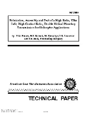 AGMA 06FTM10 2006