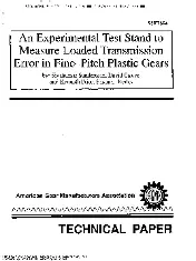 AGMA 95FTM4 1995