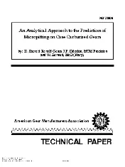 AGMA 06FTM06 2006