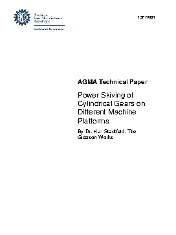 AGMA 13FTM01 2013
