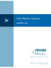 AHAM FWD-1 2016