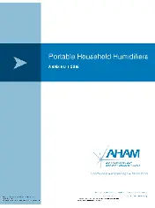 AHAM HU-1 2016