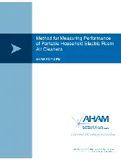 AHAM AC-1 2018