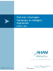 AHAM SA-1 2014