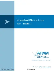 AHAM I-1 2005