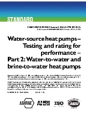 ANSI AHRI ASHRAE ISO Standard 13256-2-1998 (2012)
