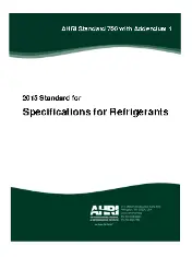 AHRI Standard 700-2015 - Specifications for Refrigerants - Addendum 1 (copy 2)
