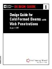 AISI DESIGN GUIDE 1 1997