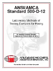 AMCA 500-D 2012