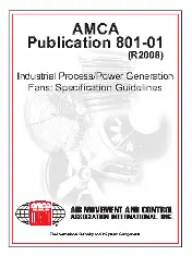 AMCA 801 2008