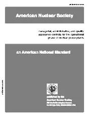 ANSI ANS 3.2-2012
