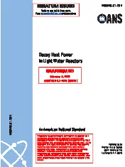 ANSI ANS 5.1-2014 (2019)