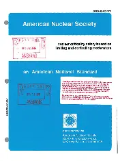 ANSI ANS 8.22-1997 (2011)