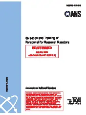ANSI ANS 15.4-2016 (2021)