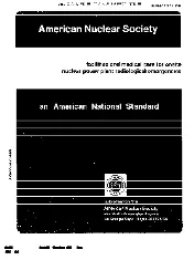 ANSI ANS 3.7.1-1995