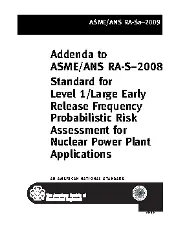 ASME ANS RA-Sa-2009
