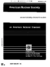 ANSI ANS 15.10-1994