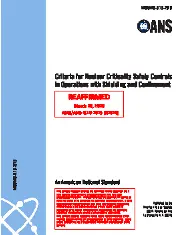 ANSI ANS 8.10-2015 (2020)